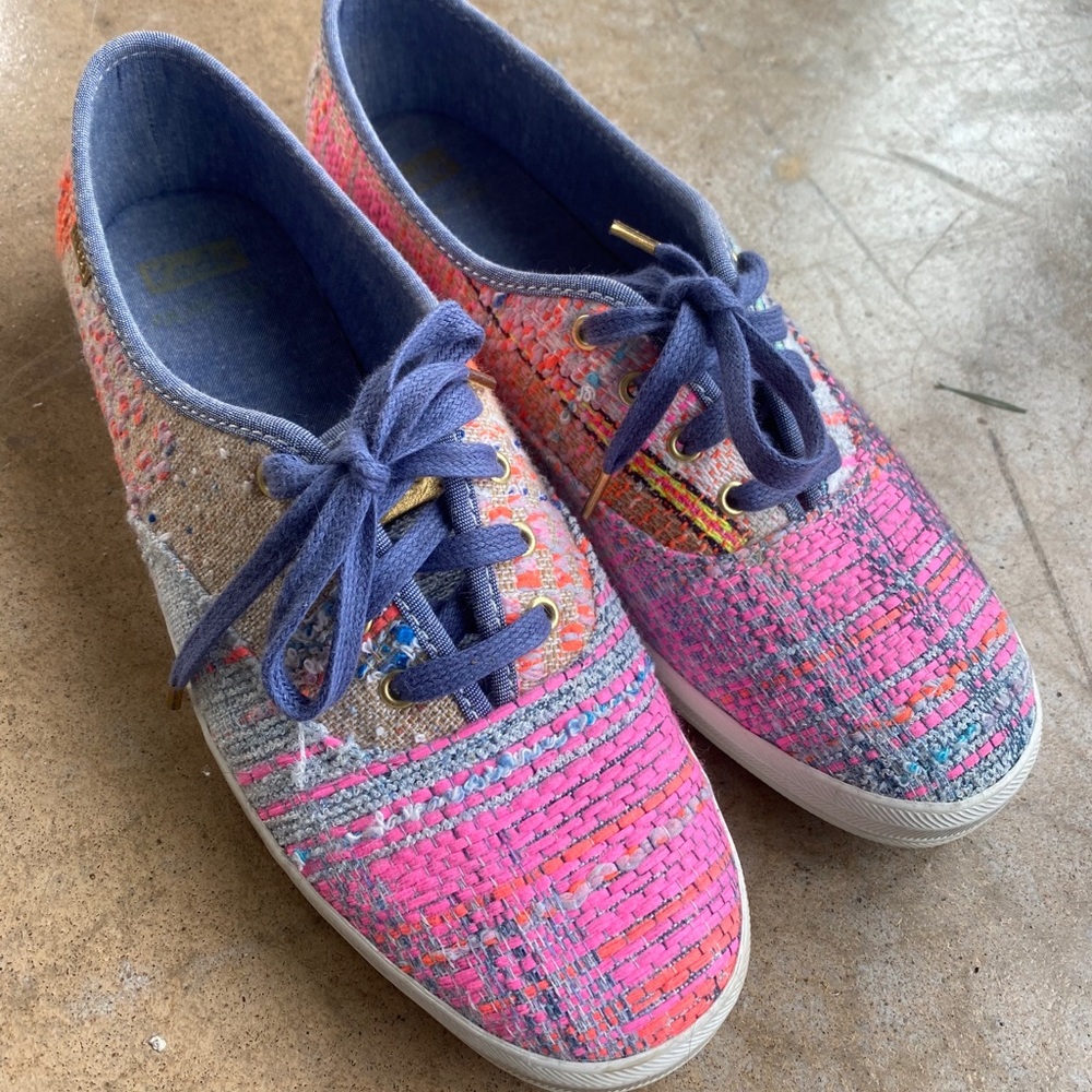 Keds Malhia Kent Loafers in Kikaou Blue Multicolor